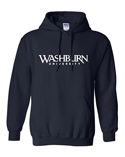 CreateMyTee | Washburn University 1 Color Hooded Sweatshirt