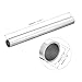 TOP-VIGOR 1Pc 6063 Aluminum Round Tube, 35mm OD 29mm ID 300mm Length Seamless Aluminum Straight Tubing Pipe Tubing for Industry DIY Projects