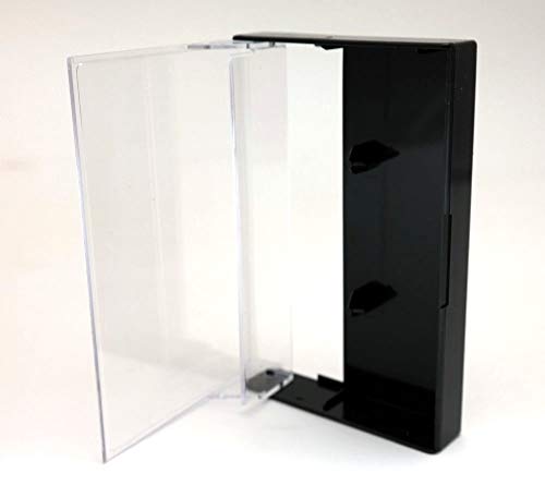 Black/Clear Cassette Case (10 Pack)
