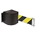 Lavi Industries 50-3016U-WB-18-SF Quick Mount Safety Barricade44; 18 ft. Retractable Belt Extension - Wrinkle Black