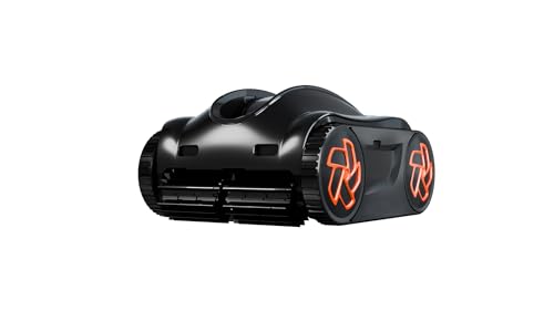 iGarden Pool Cleaner K60, 6H Runtime Cordless Robotic Pool Vacuum, Touch Screen, Smart Navigation, Cleans Floor, Walls, Waterline, Ideal for Above & In-Ground Pools, Self-Parking