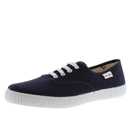 Victoria Inglesa Lona 6613, Zapatillas de Tela Unisex, Azul (Marino), 45