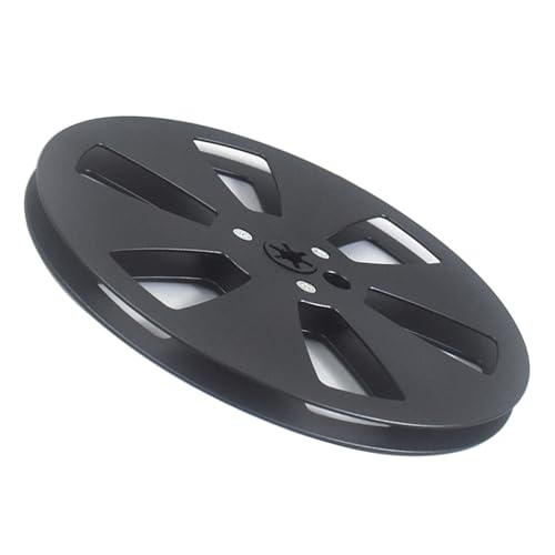 Bobine vide 1/4 aluminium 6 trous pour ruban et pont sonore ouvert