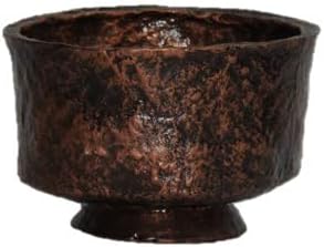 Shree Mehta Handicrafts Rustic Paper Mache Copper Finish Bowl