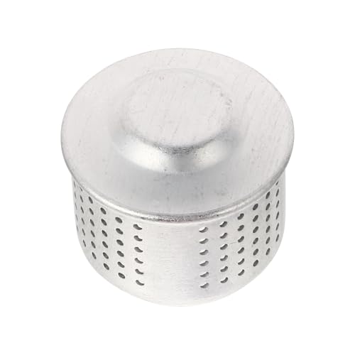 CALLARON Cubierta Antisalpicaduras y Válvula para Cafetera de Aluminio Resistente Corrosión, Accesorio para Evitar Desbordamientos en Cocina Fácil de Limpiar