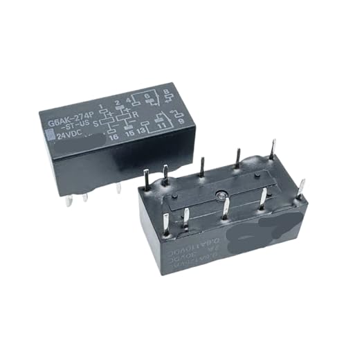 Relé G6AK-274P de 24 V CC con conector de 10 pines componente electrónico DS2L2