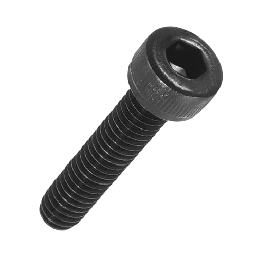 Kozelo 50 Stück M4 Zylinderschrauben Innensechskant