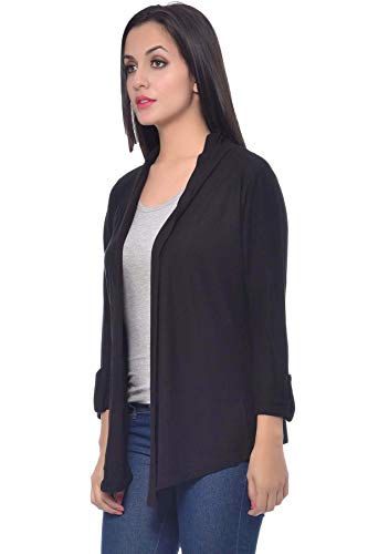 Image of Frenchtrendz Womens's Viscose Crepe Shrug(Size: XS-4XL)