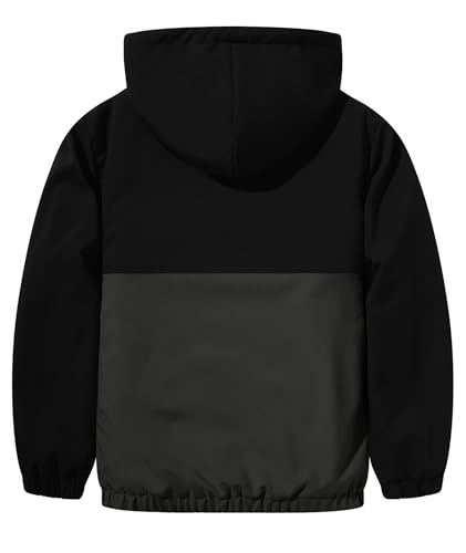 ZITY Boys Fleece Jacket Sherpa Lined Hoodie Zip Up Sweatshirt Warm Outerwear Winter Coat for Kids 6-15 Years2