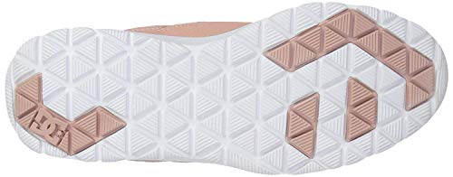 DC Unisex-Child Heathrow Skate Shoe, Peach Parfait, 1 M US Little Kid