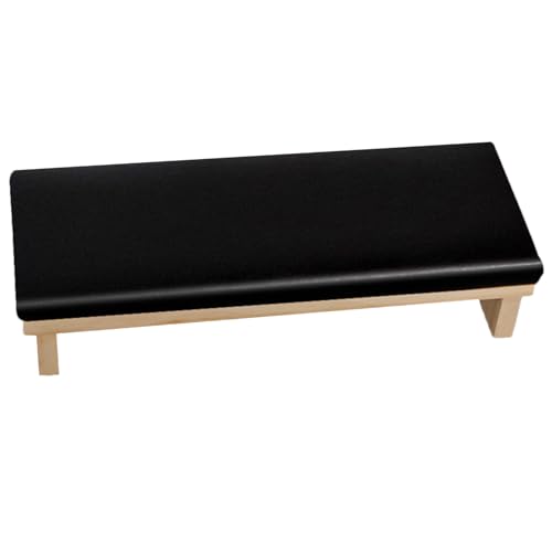 YANHUILAY ネイルアームレスト 手の枕 ネイル ハンドピロー ネイル用ハンドレスト ネイルハンド枕 マニキュア ハンドピロー PUレザー 防水 防汚 洗える 腕枕 腕マクラ 腕置き ネイルアート 自宅 サロン 美容院 業務用 (ブラック)