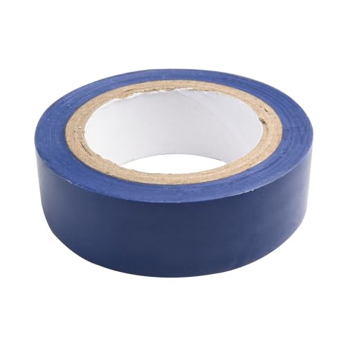 Image of Electrical Tape - 1 Roll Blue Electric Tape, 3 /4 Inch by 32 Feet, Professional Insulating PVC, Voltage Level 600V Dustproof, Adhesive for General Home Vehicle Auto Car Power Circuit Wiring
