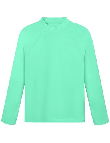 Roadbox Boys UPF 50+ Rash Guard Swim Shirt Sun Protection Long Sleeve for Kids Toddler Rashguard Athletic Surf Water Shirts
