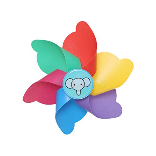 Bike Handlebar Pinwheel - Spinning Flower Pinwheel for 's Bicycle Easy Attachment