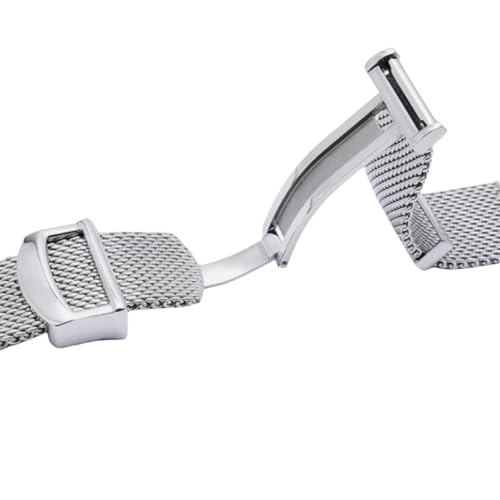 Bracelet de montre acier inoxydable 316L style décontracté chic pour IWC - 7