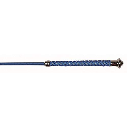 HKM 544376 XL Riding Whip - Silver, blue