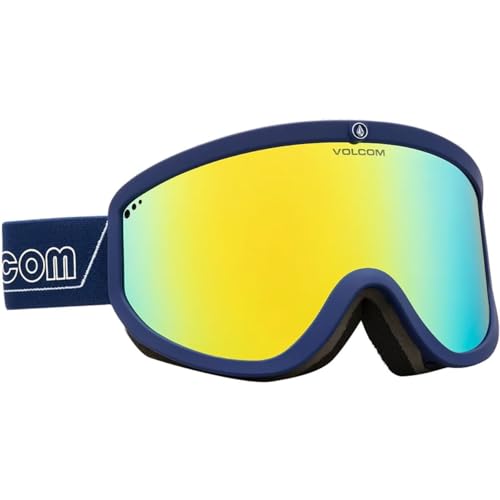Lunettes de soleil Volcom Footprints monture bleue et blanche accessoires solaires adultes unisexe