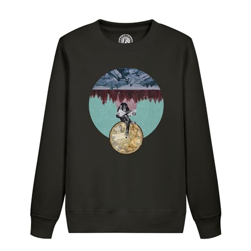 Sweat enfant humour et illustration vintage singe idéal pour l'école
