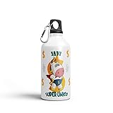 ✅ Apta para lavavajillas.✅ Se entrega con su caja.Hermética – Gracias a su tapa higiénica y al práctico cierre de rosca, esta botella de niños se mantiene cerrada de forma hermética incluso con movimientos bruscos