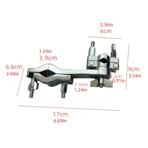 Clamp para platillos con brazo ajustable de metal miniatura 4