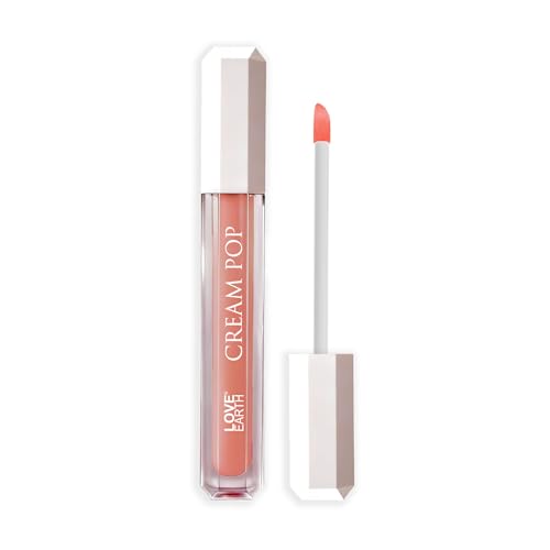 Image of Love Earth Cream Pop Blush - Zinnia| Hyaluronic Acid | Smooth, Lightweight, Long-Lasting | Dewy Finish, Easily Blendable| Everyday Natural Glow | Suitable for All Skin Types -2ML