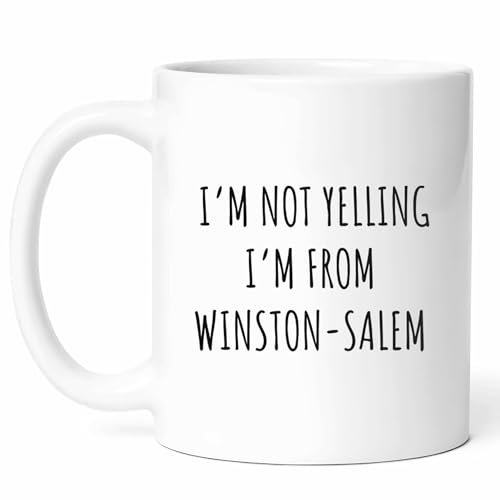 Funny Winston-salem Mug - Nc Humor Coffee Cup - Twin City