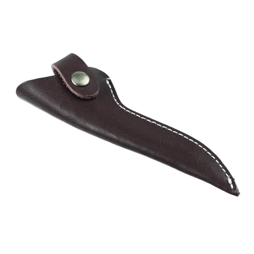 Ipetboom Leather Scissor Storage Bag Professional Hairdressing Scissor Cover Design for Home and Salon Use Lightweight and Space Saving Protects Against