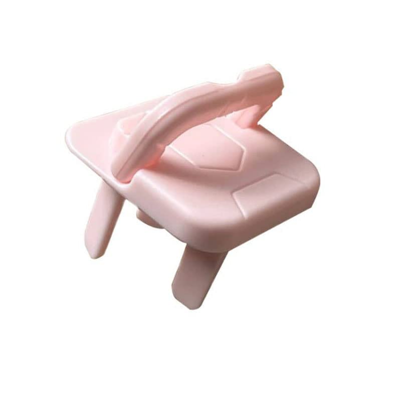 plplaaoo 20pcs Electrical Power Outlets Plug Protectors, Outlet Covers,with Adult Easy Remove Design,Child Proof Socket Covers,Protect Toddlers & Babies,Easy Insatllation(3 feet-pink)
