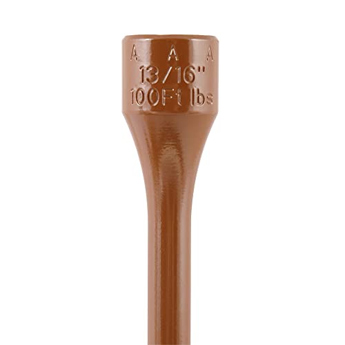 Image of AFF Torque Limiting Socket, 1 /2 inch Drive, 100 ft /lb, 13 /16 inch, Brown, 40230