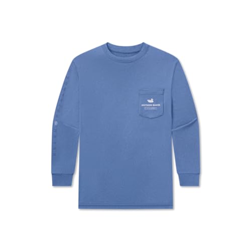 Southern Marsh Youth’s FieldTec Featherlight - Navigation T-Shirt – Long Sleeve Casual Graphic Tee2