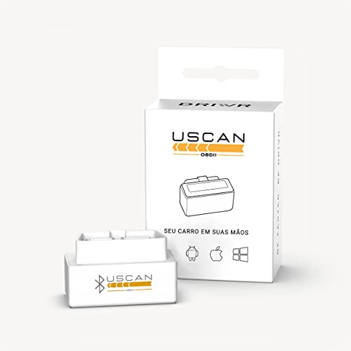 Mini Scanner de Diagnóstico Automotivo USCAN OBD2 ELM327