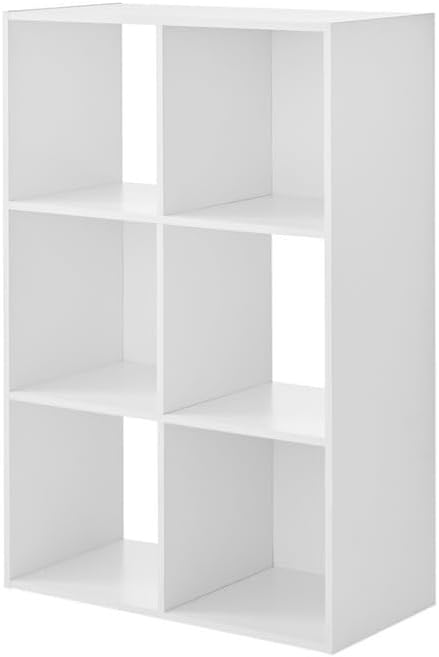 White 6-Cube Organizer