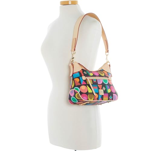 Dooney & Bourke Handbag, Art Deco Small Hobo Shoulder Bag4