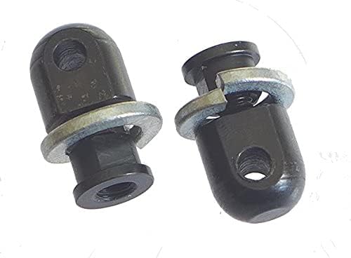 Swivel Stud on Keymod Base for Bipod or Sling, 2 Pack Set, AC-SW17, Standard, Steel, Black