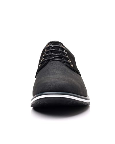 Recyphi Men’s Dress Shoes Business Oxford Derby Shoes Comfortable Leather Dress Sneakers3