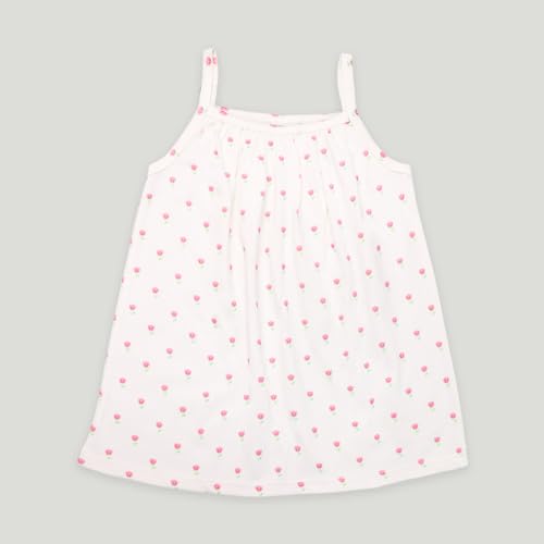 Image of Kidbea Girl's Floral Relaxed Fit Jhabla