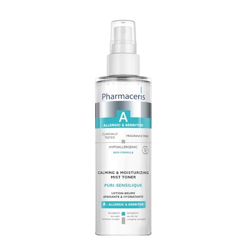 Image of Pharmaceris A Puri-Sensilique, Refreshing Face Toner for Allergic and Sensitive Skin, Cleansing Tonic, Soothing Facial Toner, Hyaluronic Acid - 200 ml