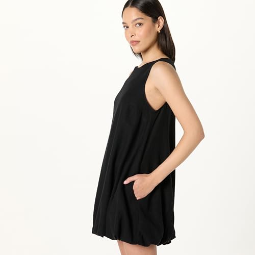 The Drop Women's Sleeveless Bubble Hem Mini Dress3
