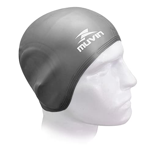 Muvin Touca de Natação em Silicone Orelha – Hidroginástica – Sili...
