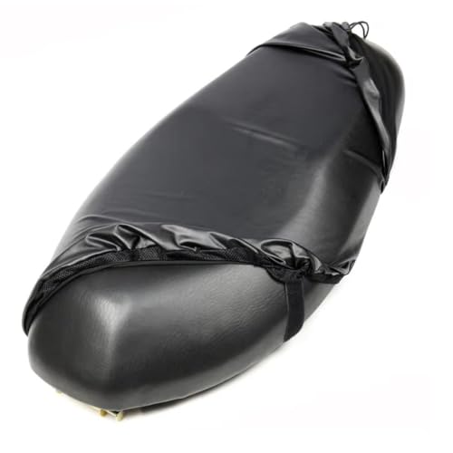 Housse de siège moto respirante XL noire imperméable en TPU souple