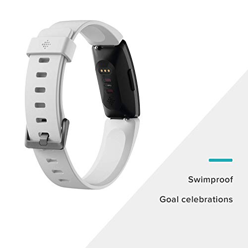 Image of Fitbit Inspire HR Health and Fitness Tracker with Heart Rate (White)