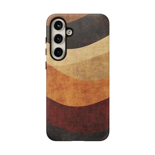 Coque mate Samsung Galaxy S24 Plus motif abstrait chic