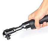 Air Ratchet Wrench, 3/8-Inch Professional Pneumatic Ratchet Wrenches by Autolock (black)