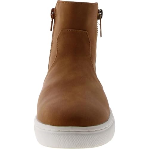 Kenneth Cole Youth Girls Black Hi Top Zipper Sneaker2