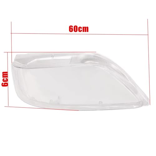 Verre phare avant brisé Mazda 6 2006 lentille transparente réparation éclairage