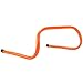 REEHUT 6 inch Speed Hurdles Set of 5 - Agility, Plyometric and All Purpose Speed Training Hurdle with Carry Handles (Orange)