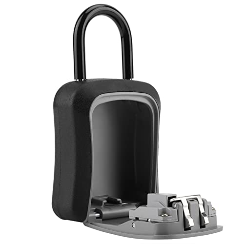 4-stelliger Schlüsseltresor, Sicherheitsaufbewahrungsschloss, Kombinations-Wandmontage-Organizer, Einfache Installation 8 4-stelliger Schlüsseltresor, Sicherheitsaufbewahrungsschloss, Kombinations-Wandmontage-Organizer, Einfache Installation