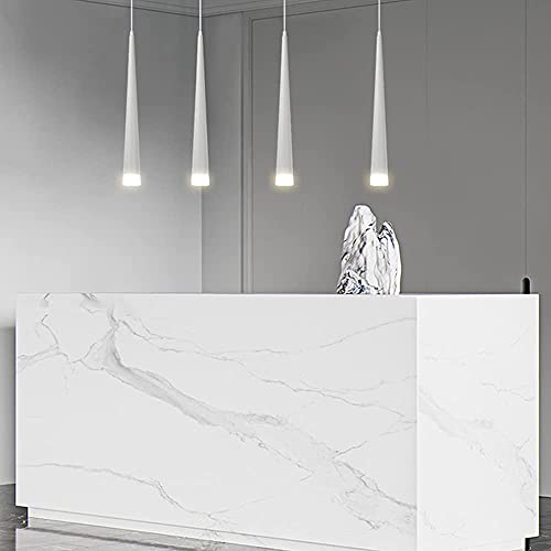 Lampada sospensione tubo lungo Faretto bianco