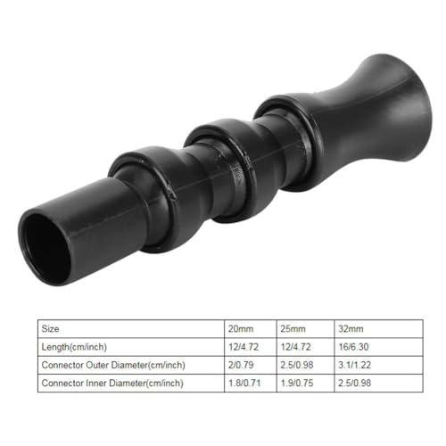 Image of Aquarium Duck Flat Nozzle, Fish Rotating Water Outlet Water Outlet Return Pipe Plumbing Fitting for Aquarium