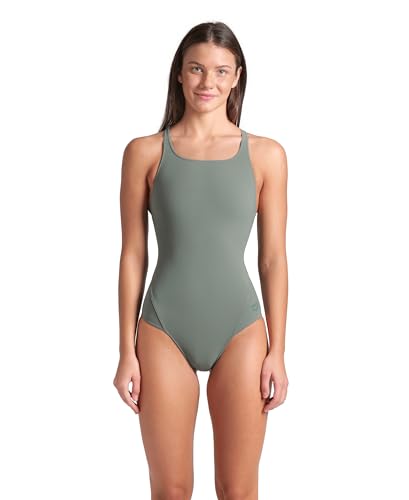 ARENA Women's Feel Mesh Panel Power Back Athletic One Piece Swimsuit